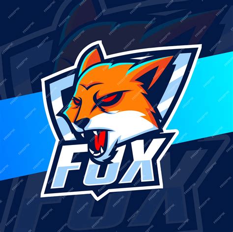 Premium Vector Fox Mascot Esport Logo Designs
