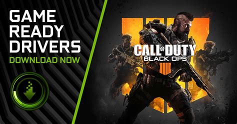 It is recommended that you backup your current system configuration. Call of Duty: Black Ops 4 Game Ready Driver Released