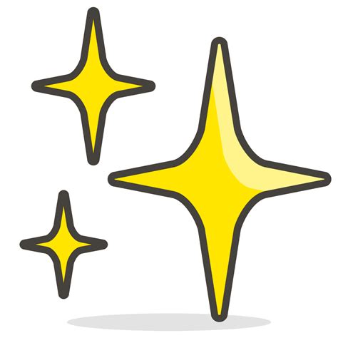 Sparkles Free Vector Icon Iconbolt