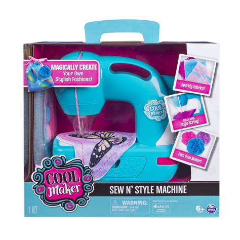 Cool Maker Sew Style Sewing Machine With Pom Pom Maker Attachment Edition May Vary