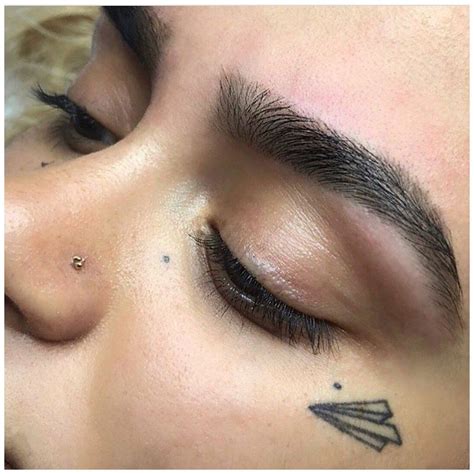 Face Tattoos For Women Eyebrow – Face Tattoos For Women #face #tattoos