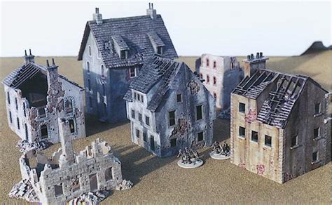 Tmp Scatch Built Houses In 15mm Scale