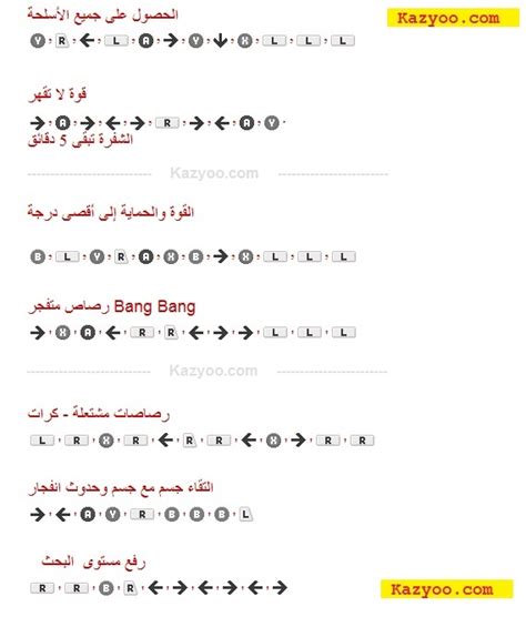 Codes gta sanandreas, codes sanandreas ps2, codes sanandreas ps2 (arabe) 0. Découvrez tous les codes pour gta 5 xbox et PS3 en arabe ...