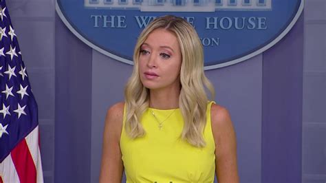 Happening Now Press Secretary Kayleigh Mcenany Is Holding A Press Briefing At The White House