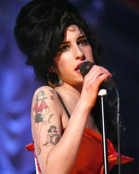 Amy Winehouse Me And Those Tattoos ‘ill Never Do That Pin Up Image