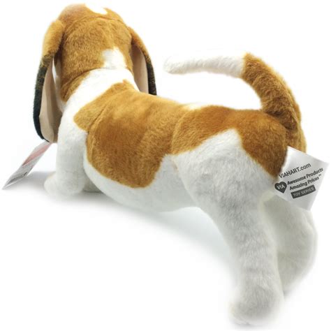 New 19 Inch Basset Hound Stuffed Animal Plush Dog Cuddle Doll Toy T