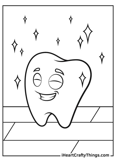 Tooth Coloring Sheet Printable Coloring Pages The Best Porn Website