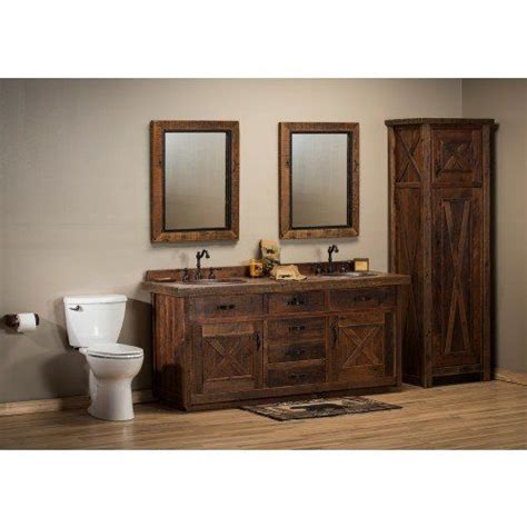 Reclaimed Barn Wood Barn Door Vanity Reclaimed Wood Vanity Barnwood