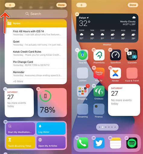 Ios How To Add Remove And Customize Widgets On Iphone