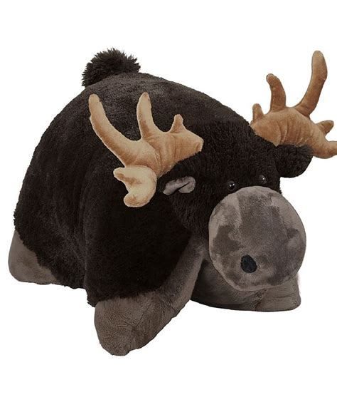 Pillow Pets Signature Jumboz Moose Oversized Stuffed Animal Plush Toy