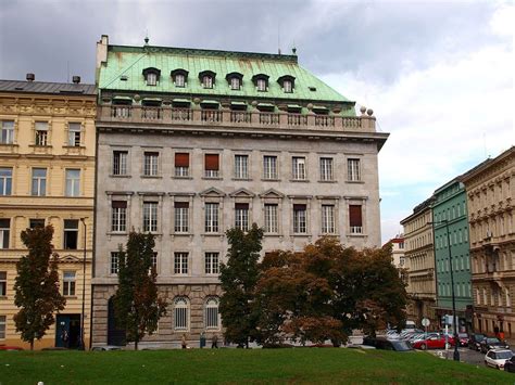 Petschkův Palác V Praze 28 říjen Sváteční Den Se Stane I Dnem