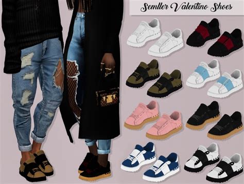 Sims 4 Jordan Cc Shoes Kids Sneakers Recolors By Mzenvy20 At Mod The