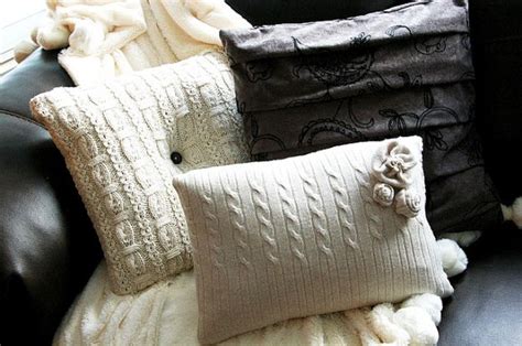 Sweater Pillows 30 Easy And Cuddly DIY Ideas For Recycling Old