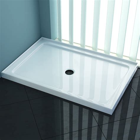 Square Durable Acrylic Fiberglass Shower Base Tile 1200x1000x50mm
