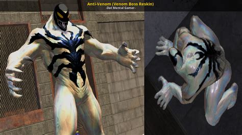 Anti Venom Venom Boss Reskin Spider Man Web Of Shadows Mods