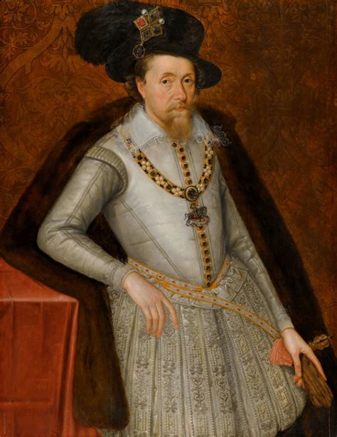 Portrait Of King James I Of England And Vi Of Scotland 15661625 By