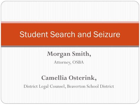 Ppt Student Search And Seizure Powerpoint Presentation Free Download