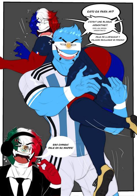 Rule 34 Argentina Argentina Countryhumans Big Dom Small Sub Blue Skin Countryhumans Dominant