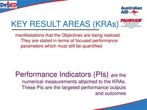 Have you found the page useful? PPT - KEY RESULT AREAS (KRAs) PowerPoint Presentation ...