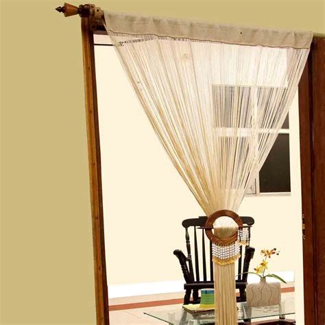 Heavy Weight String Curtains 90x200cm Fly Screen Room Door ...