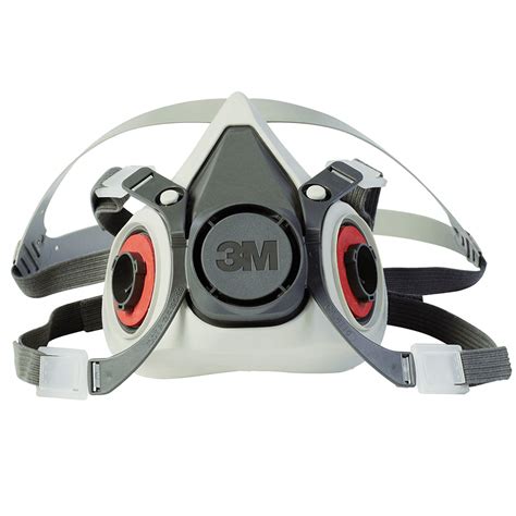 6000 Series Reusable Low Maintenance Half Mask Respirator 6100 3m