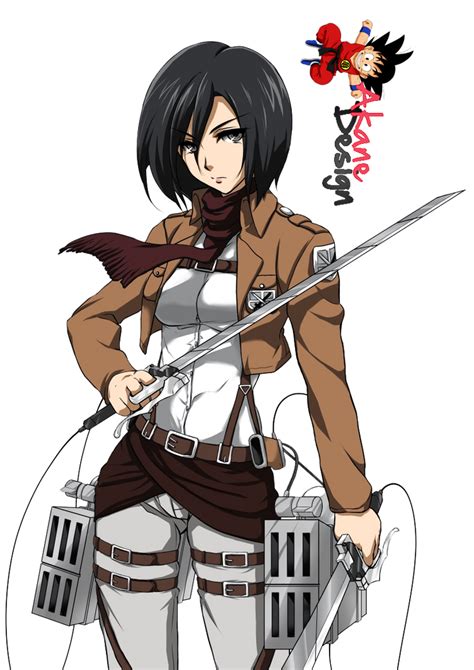 Mikasa Ackerman De Shingeki No Kyojin Anime Amino Gambaran