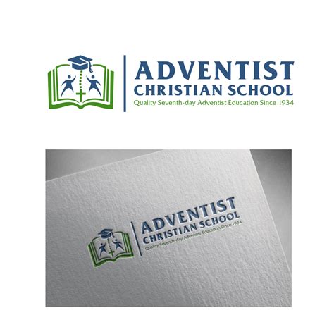 Bold Modern Logo Design For Adventist Christian School Quality