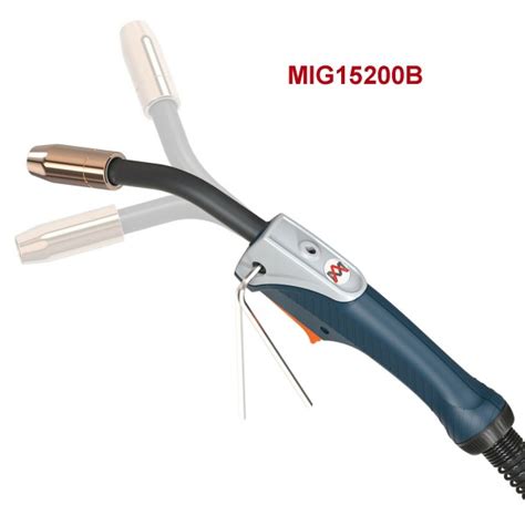 MIG15200B, 200A/15-Ft. 5-Pin MIG Torch, Compatible with MIG-160/180/200