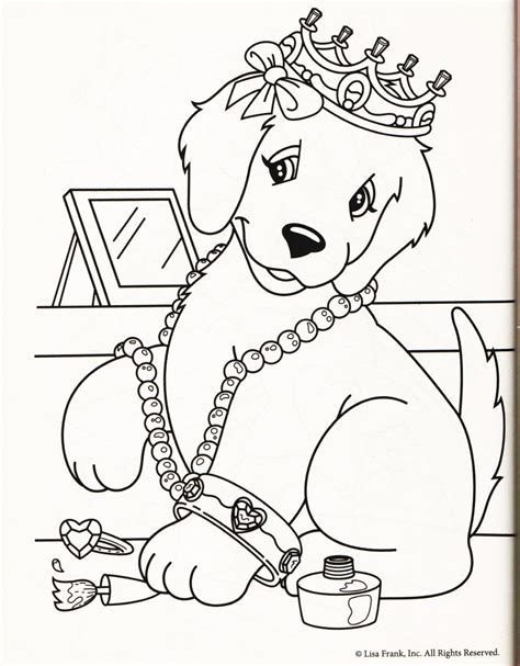 Lisa Frank Coloring Pages - Kidsuki