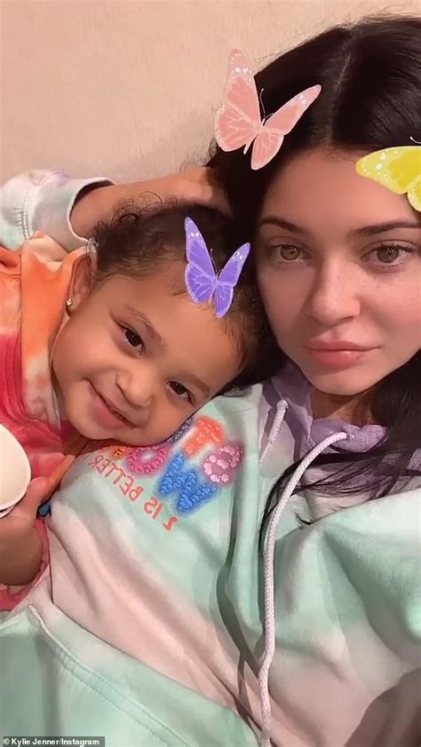 Kylie Jenner Reveals Daughter Stormi Shushed Her While They Both