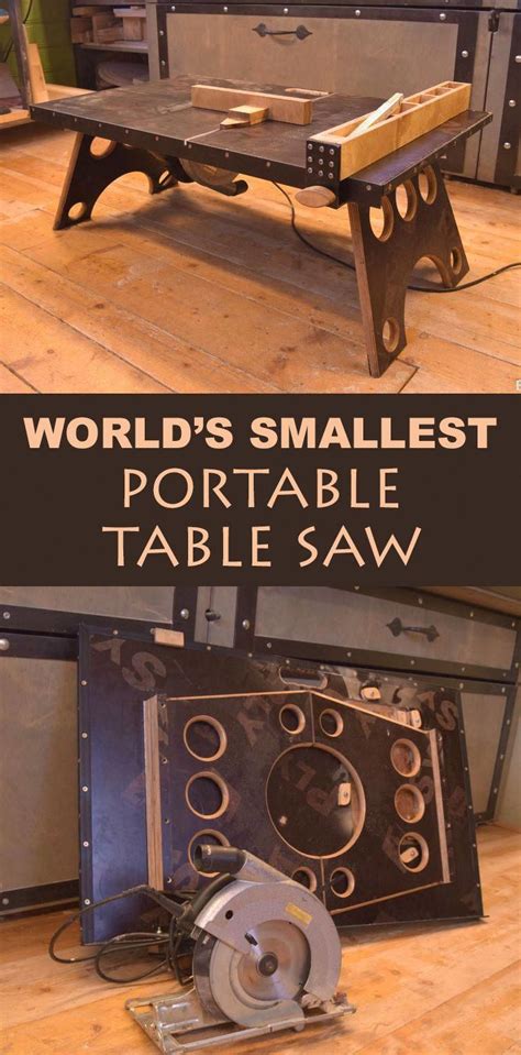 Due to their size, they offer great storage benefits and are also quite low maintenance. Setting Up Shop - Stationary Power Tools | Portable table ...