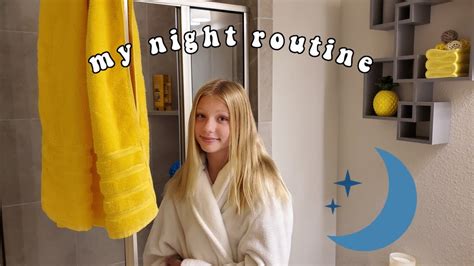 night routine youtube