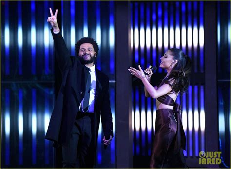 Newlywed Ariana Grande Performs Save Your Tears With The Weeknd At