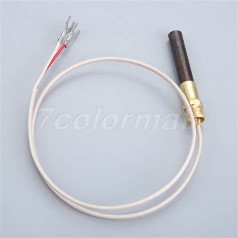 This turns off the burner immediately, preventing the escape of raw gas in the living room. 24" Fireplace Thermopile Thermocouple 750 Millivolt Resistance For Gas Fireplace | eBay