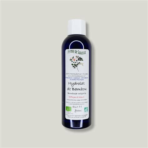 Hydrolat De Bambou Bio La Ferme De Saussac Mademoiselle Biloba