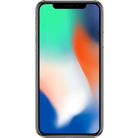 Apple Iphone X 64gb Silver Withfacetime Certified Pre Owned