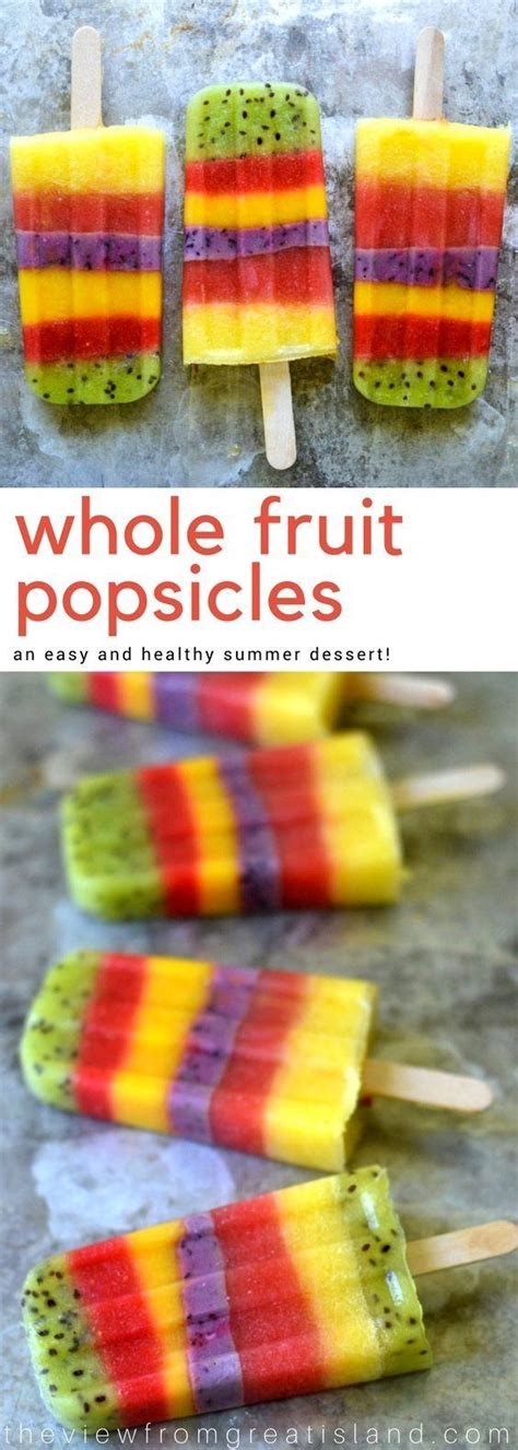 2,000 calories a day is used for general nutrition advice. Whole Fruit Popsicles are a healthy, low calorie, low carb ...