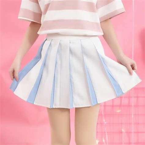 Harajuku High Waist Pleated Skirts On Storenvy