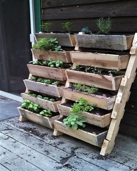 15 Recycled Pallet Planter Ideas For A Unique Garden Garden Lovers