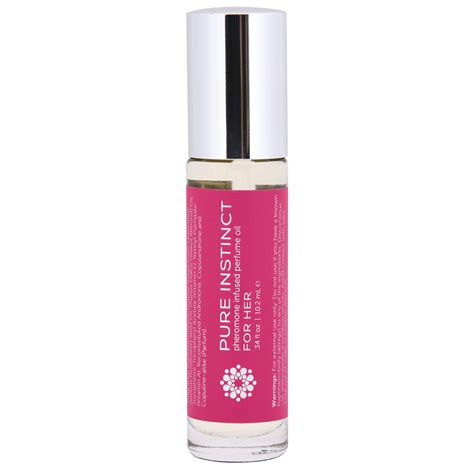 Pure Instinct Pheromone Perfume Oil Roll On For Her The Blushing