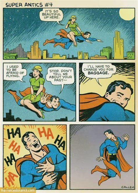 Poor Superman Funny Comics Comics Vintage Comics