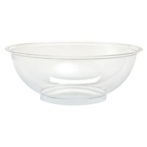 Clear Plastic Xl Large Heavy Weight Bowl 320 Oz 16 Inches Onlyonestopshop