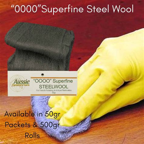 0000 Superfine Steel Wool Furniture Care Products