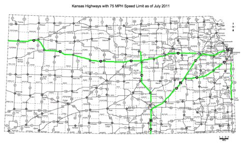 Speed Limit On Several Highways — Including Kansas Turnpike — To