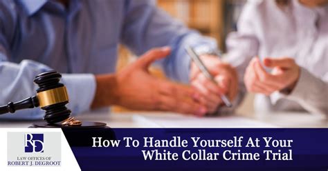 White Collar Crime Newark How To Carry Yourself During Your Trial