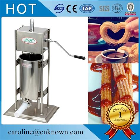 High Quality 5l Stainless Steel Churro Machinechurros Maker Machine