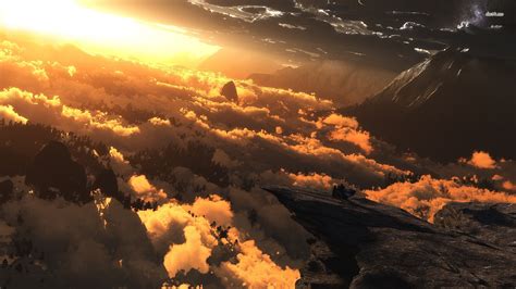Above The Clouds 4k 1920x1080 Wallpaper