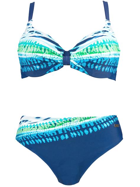 Naturana Naturana Assorted Underwired Plain Printed Bikini Sets