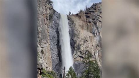 Watch Yosemite Waterfall Bursts With Water As Historic Snow Melts