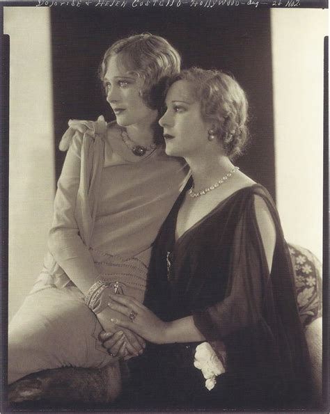 Edward Steichen Dolores Et Helen Costello Hollywood 1928 Vintage